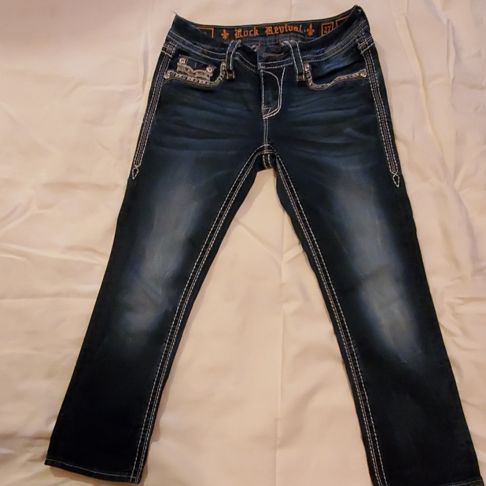 Rock revival Capri  Jeans
